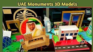 UAE Monuments 3D Model ll Monuments of UAE