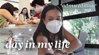 college day in my life | ateneo uni vlog ˎˊ˗