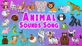 Animal Sounds Song | Animal Sounds for Kids | LittleKidsTV