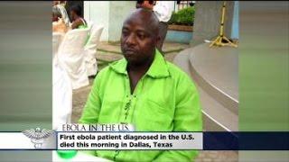 Man Diagnosed With Ebola In U.S. Dies