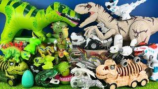 Jurassic World Unboxing Review Asmr Colorful Dinosaur Big T-rex Atrociraptor Stegosaurus Carnotaurus