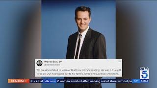 Locals, actors among those paying tribute to Matthew Perry