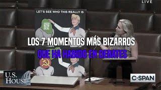 TOP: LOS 7 MOMENTOS MÁS BIZARROS QUE HA HABIDO EN DEBATES