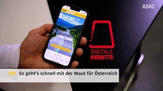 So schnell geht’s mit der Maut in Österreich | Vignetten im ADAC Mautportal