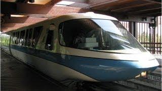 Walt Disney World Monorail Resort Magic Kingdom 2013 HD POV Ride through