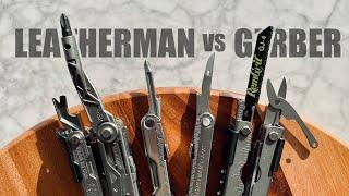 Gerber MP600 Pro VS Centerdrive Plus VS Rebar