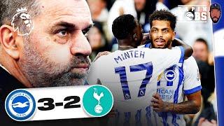 Brighton 3-2 Tottenham | CAPITULATING BOTTLEJOBS! | Tobs Take