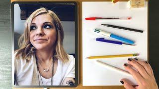 Sktchy Live with France Van Stone - #FacesWithFrance in Pencil
