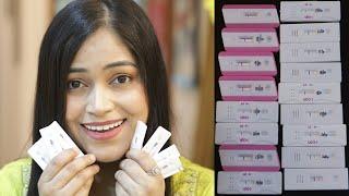 My Live Positive Pregnancy TestMy 1stReaction on My PREGNANCY|Shadi ke 7 saal baad 1st Pregnancy 