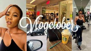 vlogctober Ep1: H&M jean try on haul and errands run | South African Youtuber