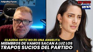 Salen los trapos sucios de VAMOS y de Claudia Ortiz de miembros de su partido