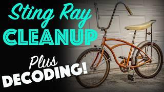 We Got LUCKY! Schwinn Stingray Decoding and Extreme Cleanup (Amazing Results!)