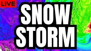 MAJOR WINTER STORM - SIGNIFICANT SNOW & ICE - LIVE WEATHER CHANNEL