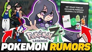 POKEMON NEWS & RUMORS! STORY LEAKS & PREORDER BONUS, AZ Floette Gift Pokemon in Pokemon Legends ZA!?