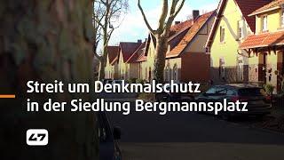 STUDIO 47 .live | STREIT UM DENKMALSCHUTZ IN DER SIEDLUNG BERGMANNSPLATZ IN NEUMÜHL