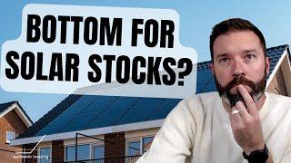 Have Solar Energy Stocks Finally Hit Rock Bottom?