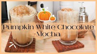 Pumpkin Spice White Chocolate Mocha Recipe | Nespresso Recipes