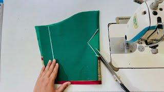 Simple and Easy Blouse Sleeves Design Cutting and Stitching | Asteen Ki Design | Baju Ki Design