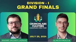 Crunchlabs Masters 2024 | CCT | DIVISION - I | GRANDFINALS