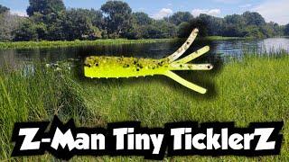 Fishing the Z-Man Tiny TicklerZ | Micro Finesse Fishing