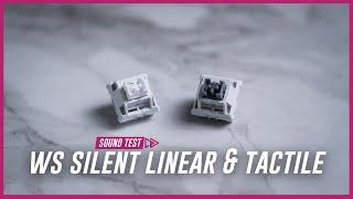 Wuque Studio's WS Silent Linear + Tactile Sound Test