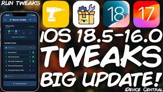iOS 18.5 - 17.0 JAILBREAK News: Get This NOW! MAJOR iDevice ToolKit Update! Real JB TWEAKS