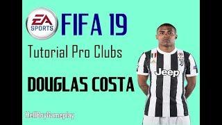 Fifa 19 | Tutorial face Douglas Costa - Juventus | Pro clubs