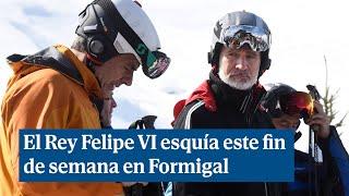 El Rey Felipe VI esquía este fin de semana en Formigal