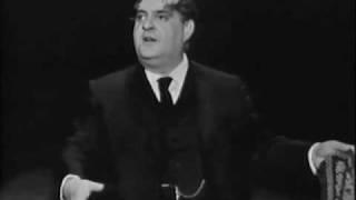 ZERO MOSTEL,  in a rare TV appearance , 1962 directed by David Pressman