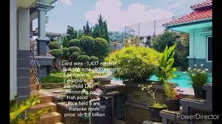 Villa's for sale Sukabumi area with swimming pool down prices only idr. 2 billion