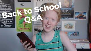 Back to school Q&A // guide dog + disability