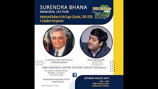 Surendra Bhana Memorial Lecture By Ashutosh Kumar 2023