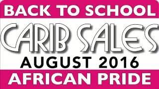 2016 August Carib Sales Monthly Line Drive / Especiales de Agosto 2016 de Carib Sales!