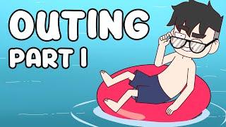 OUTING MOMENTS  NG MGA PINOY PART 1 | JenAnimation | PINOY ANIMATION