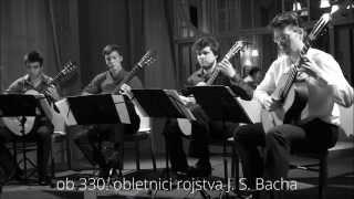 Slovenski kitarski kvartet/Slovenian Guitar Quartet BWV 330