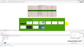 35  Use of Table Part 04   IT Bari com   Web Design Bangla Video Tutorial