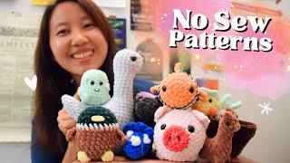 TEN (more) free no sew amigurumi patterns