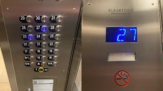 Westinghouse/ThyssenKrupp High Rise Elevators @ Rivergate Tower/SYKES Building, Downtown Tampa, FL