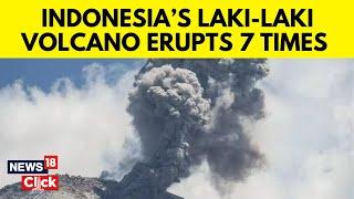 Indonesia's Mount Lewotobi Laki-Laki Volcano Erupts Eight Times, Triggers Evacuation | N18G