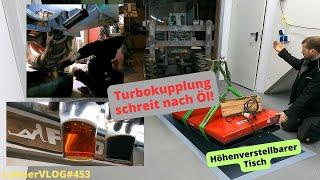 LohnerVLOG#453 Fendt Favorit 614 LSA Turbokupplung Ölwechsel I Hydr. höhenverstellbarer Hubtisch