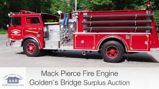 Mack Pierce Fire Engine For Sale