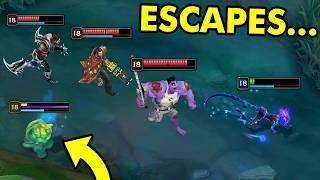 15 Minutes "PERFECT ESCAPES" in League of Legends
