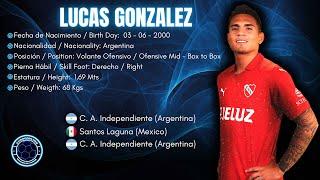 Lucas Gonzalez #17 // Volante Ofensivo / Ofensive Mid - Box to Box // C. A. Independiente 2024