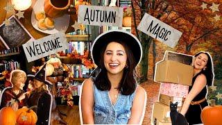 HELLO SEPTEMBERMy Cozy Fall TBR, Book Shopping, Decorating, Hauls, Baking, and Book Mail!