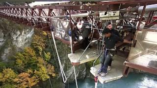 Beyond my Fears!! Kawarau Bridge Bungy Jump, New Zealand-AJ