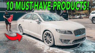 10 Detailing Products We ALWAYS Use as a Professional Detailer!