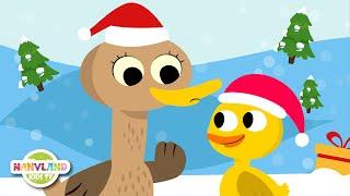  Winter Seven Little Ducks | Preschool Nursery Rhymes | Baby Songs | Educational Fun kids Cartoon