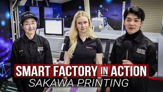 Smart Factory in Action - Sakawa Printing