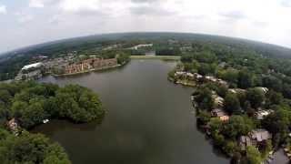 Lake Thoreau in Reston, VA from DJI Phantom 2