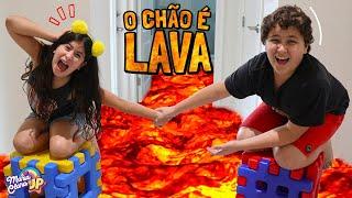  MÚSICA O CHÃO É LAVA  The Floor is Lava - Children Song by Maria Clara e JP